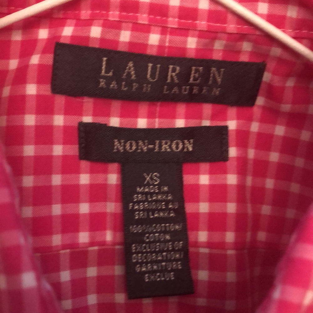 Rl Pink Button Down - image 3